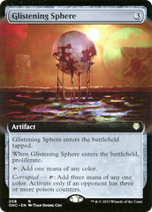 Glistening Sphere (Extended Art) [Phyrexia: All Will Be One Commander] | I Want That Stuff Brandon