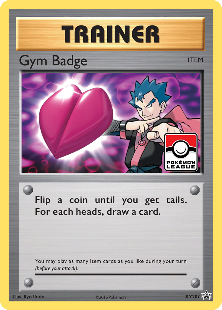 Gym Badge (XY207) (Koga) [XY: Black Star Promos] | I Want That Stuff Brandon