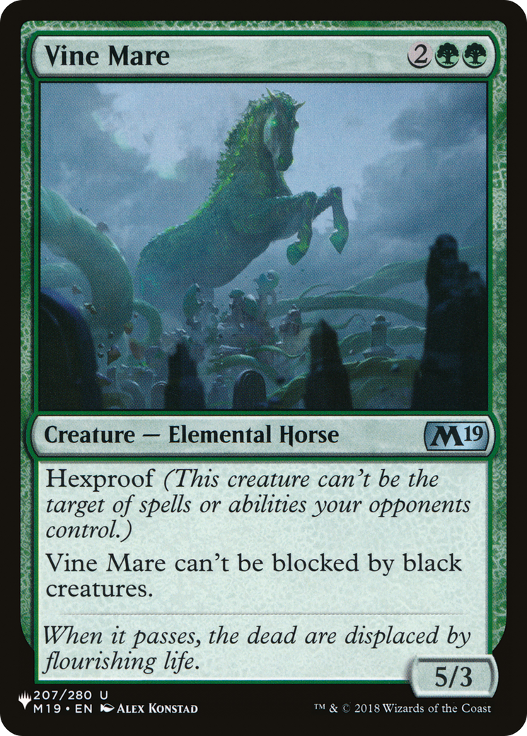 Vine Mare [The List Reprints] | I Want That Stuff Brandon