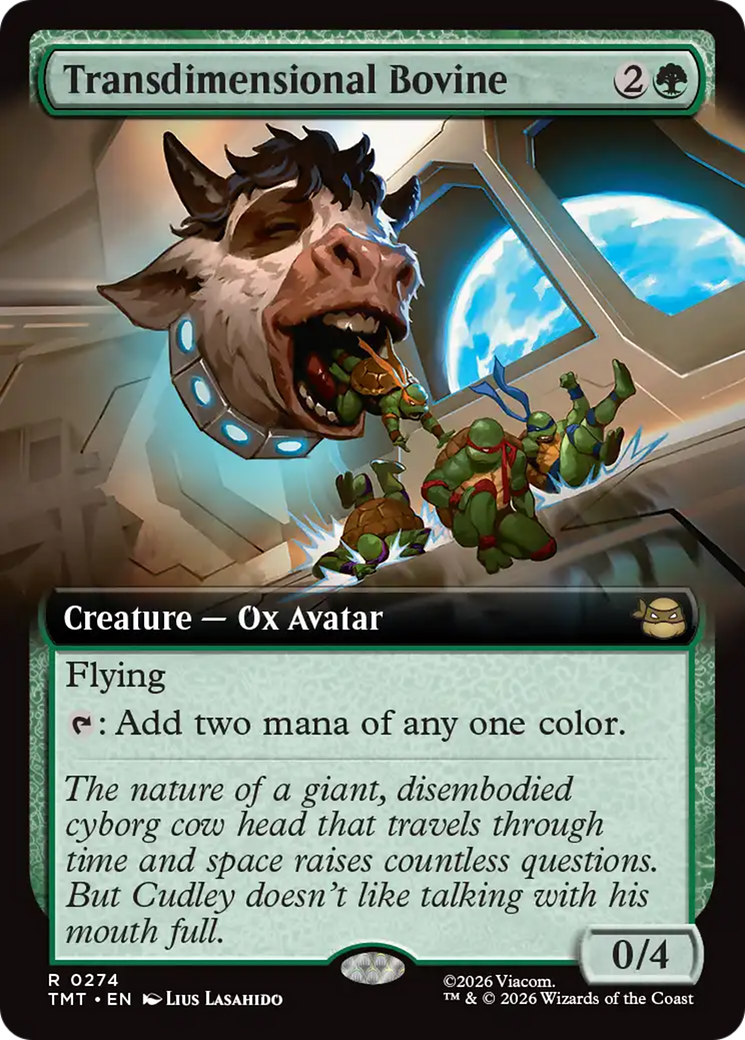 Transdimensional Bovine (Extended Art) [Teenage Mutant Ninja Turtles] | I Want That Stuff Brandon