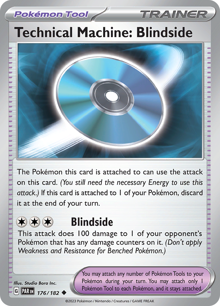 Technical Machine: Blindside (176/182) [Scarlet & Violet: Paradox Rift] | I Want That Stuff Brandon