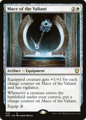 Mace of the Valiant [Phyrexia: All Will Be One Commander] | I Want That Stuff Brandon