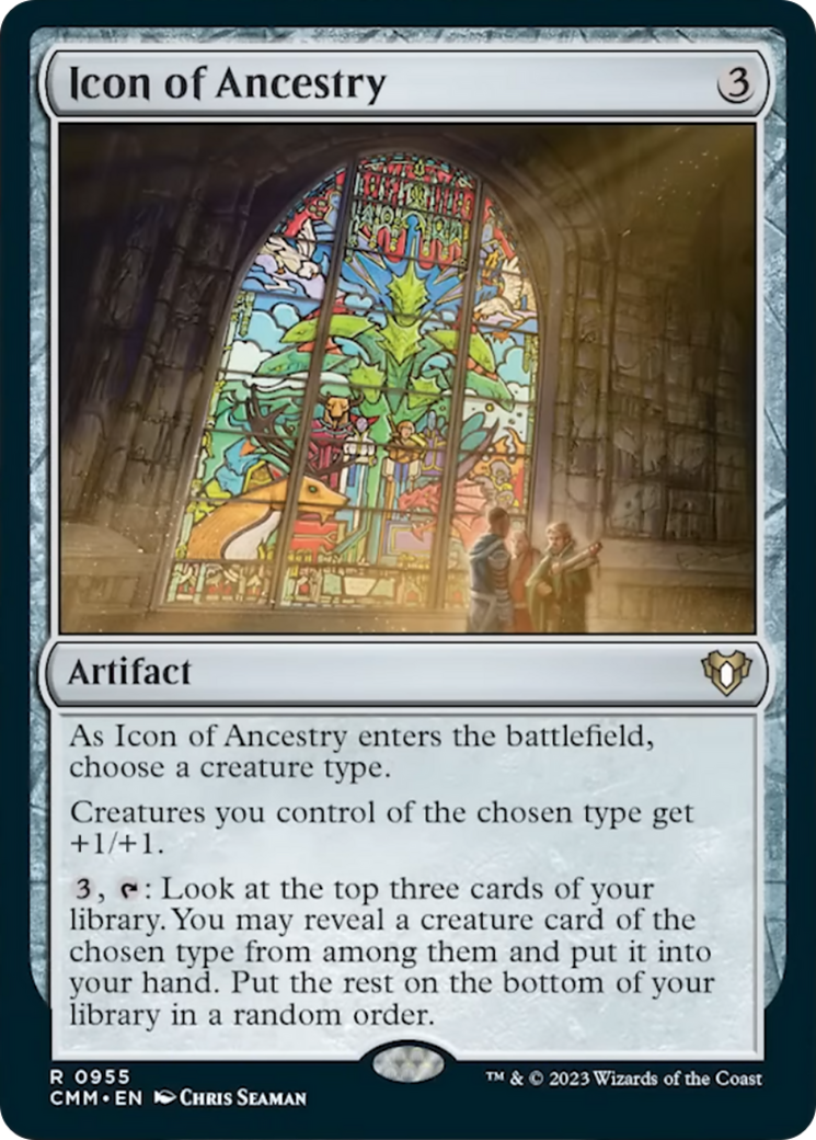 Icon of Ancestry [Commander Masters] | I Want That Stuff Brandon