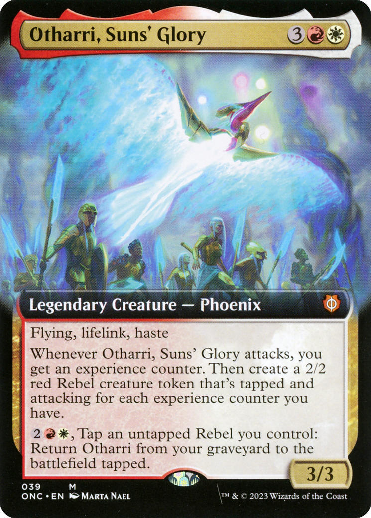 Otharri, Suns' Glory (Extended Art) [Phyrexia: All Will Be One Commander] | I Want That Stuff Brandon