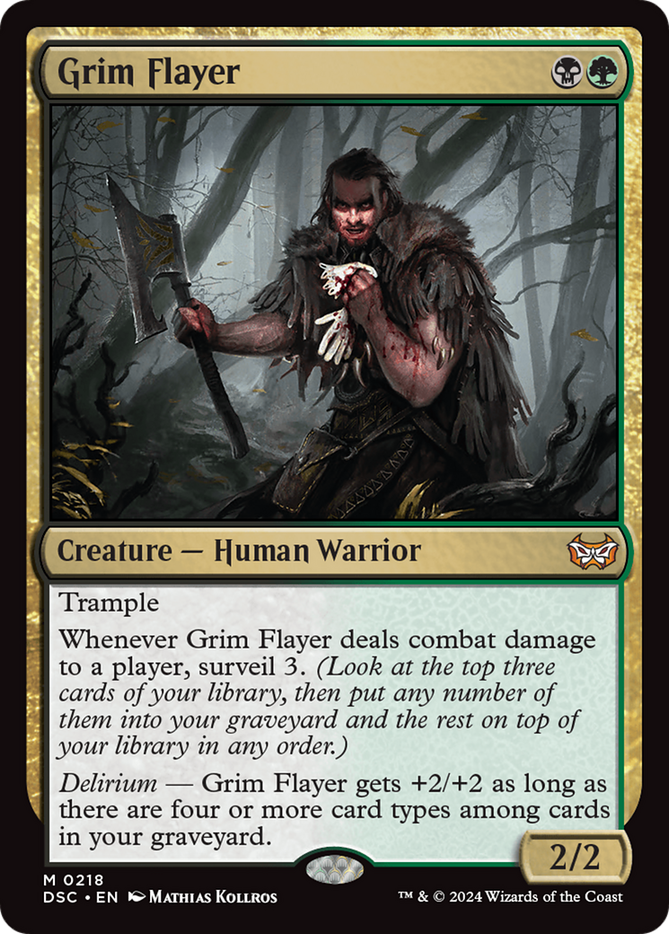 Grim Flayer [Duskmourn: House of Horror Commander] | I Want That Stuff Brandon