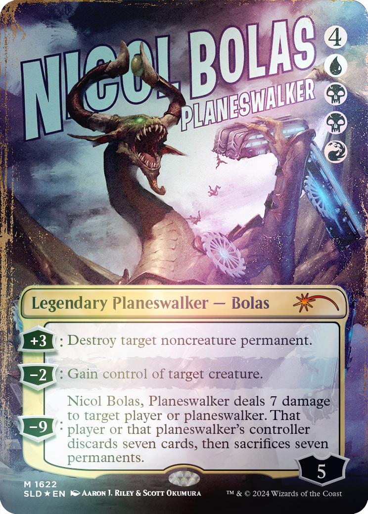 Nicol Bolas, Planeswalker (Rainbow Foil) [Secret Lair Drop Series] | I Want That Stuff Brandon