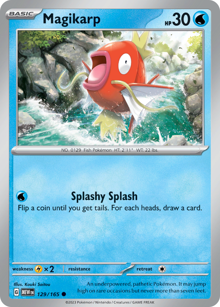 Magikarp (129/165) [Scarlet & Violet: 151] | I Want That Stuff Brandon