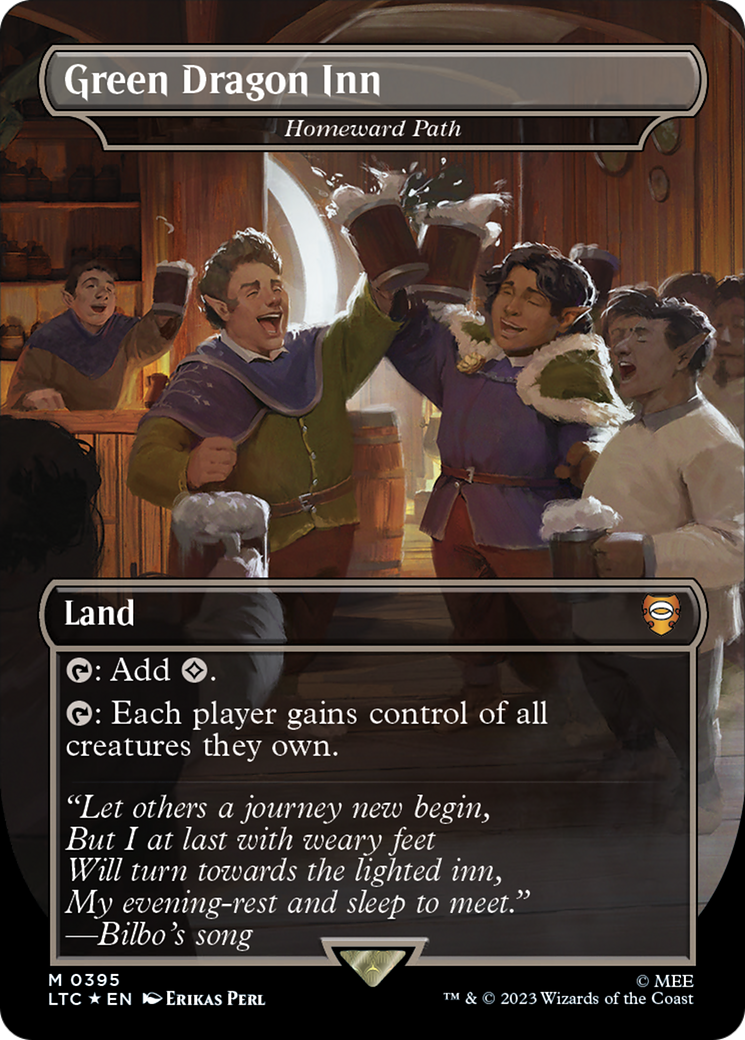 Green Dragon Inn - Homeward Path (Surge Foil Realms and Relics) [The Lord of the Rings: Tales of Middle-Earth Commander] | I Want That Stuff Brandon