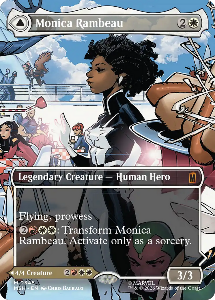 Monica Rambeau (Borderless) (0345) [Marvel Super Heroes] | I Want That Stuff Brandon