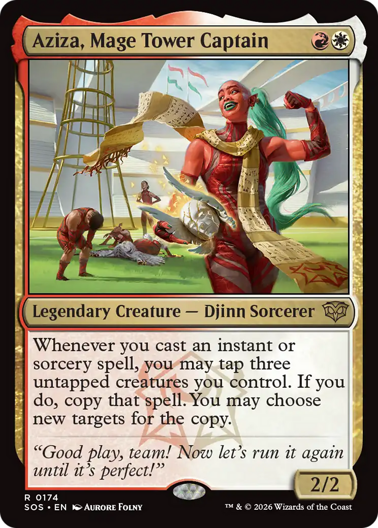 Aziza, Mage Tower Captain [Secrets of Strixhaven] | I Want That Stuff Brandon