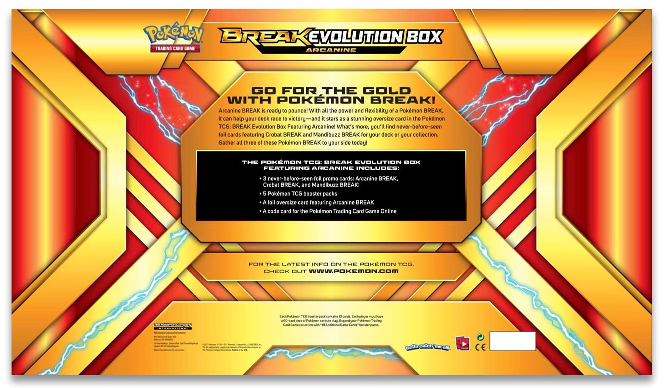 BREAK Evolution Box (Arcanine) | I Want That Stuff Brandon