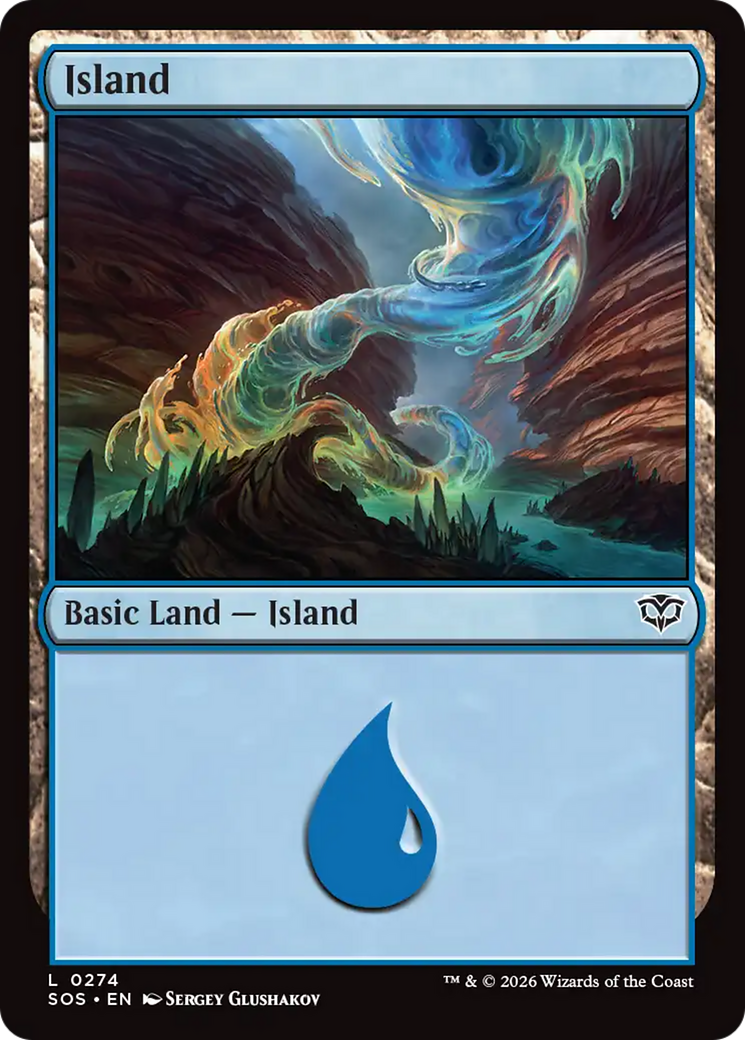 Island (0274) [Secrets of Strixhaven] | I Want That Stuff Brandon