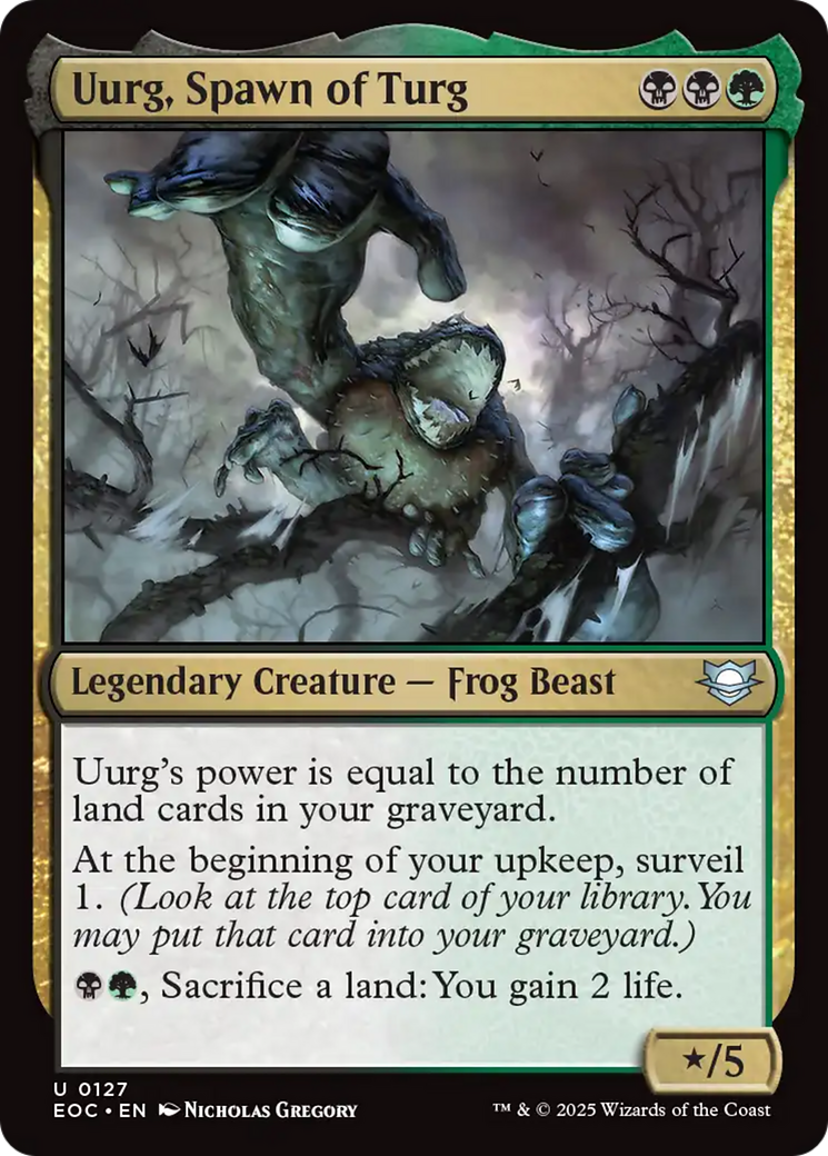 Uurg, Spawn of Turg [Edge of Eternities Commander] | I Want That Stuff Brandon