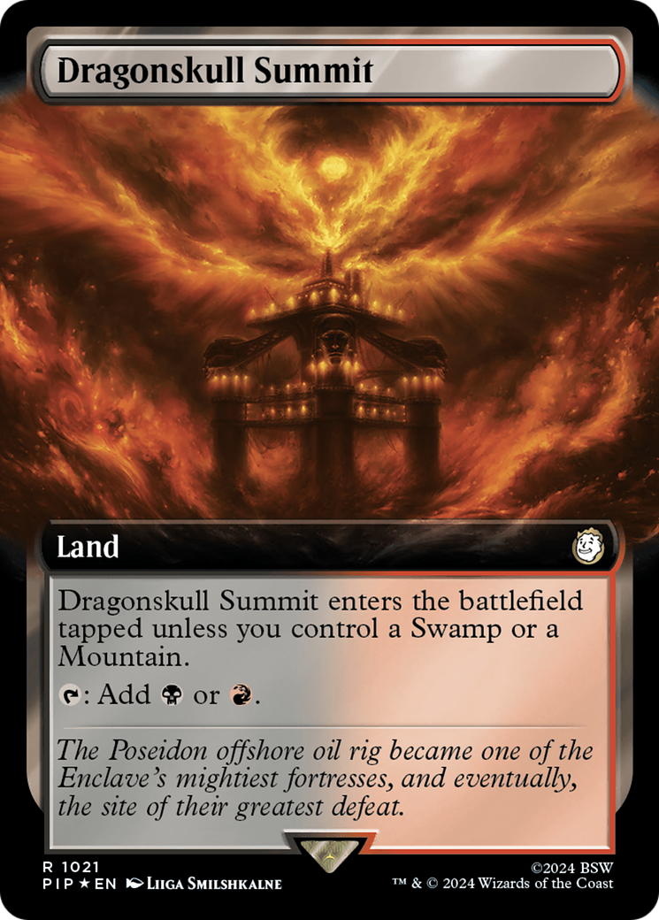 Dragonskull Summit (Extended Art) (Surge Foil) [Fallout] | I Want That Stuff Brandon