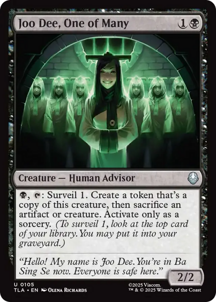 Joo Dee, Public Servant - Sakashima of a Thousand Faces (Borderless) [Avatar: The Last Airbender: Eternal-Legal] | I Want That Stuff Brandon