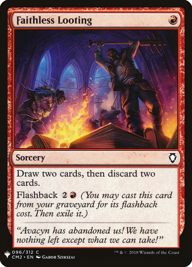 Faithless Looting [Mystery Booster] | I Want That Stuff Brandon