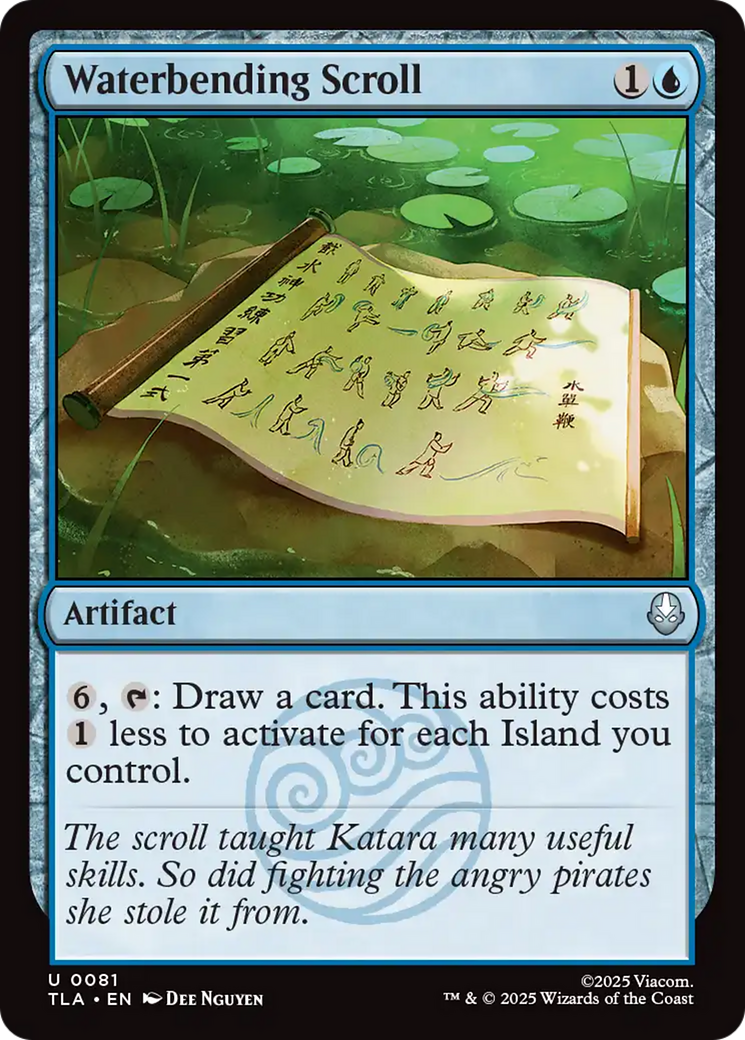 Waterbending Scroll [Avatar: The Last Airbender] | I Want That Stuff Brandon