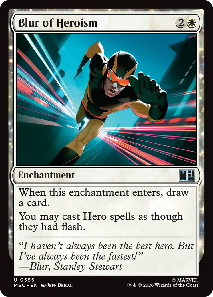 Blur of Heroism [Marvel Super Heroes Commander] | I Want That Stuff Brandon