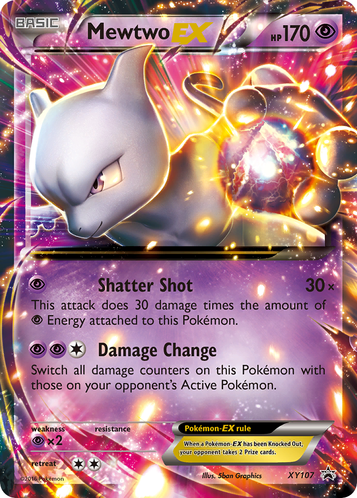 Mewtwo EX (XY107) [XY: Black Star Promos] | I Want That Stuff Brandon