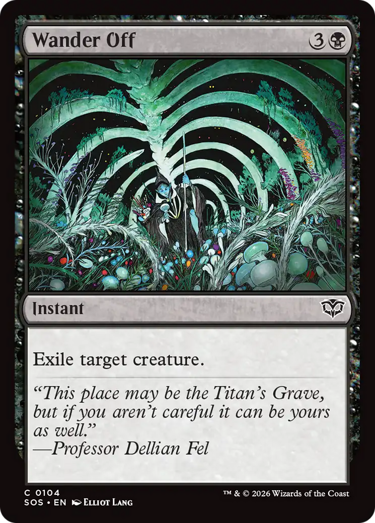 Wander Off [Secrets of Strixhaven] | I Want That Stuff Brandon