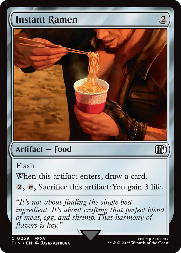 Instant Ramen [FINAL FANTASY] | I Want That Stuff Brandon