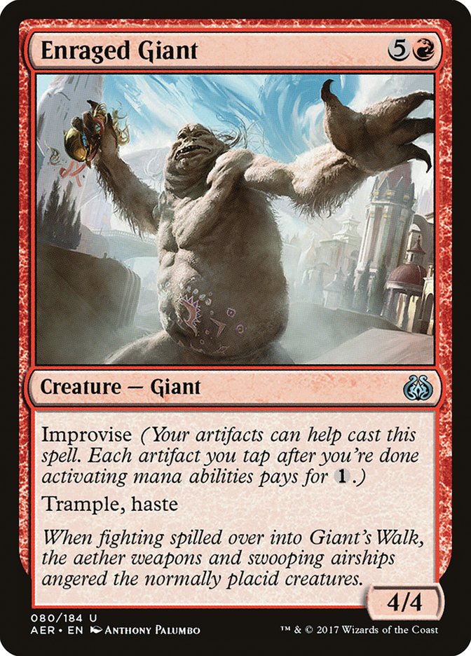 Enraged Giant [Aether Revolt] | I Want That Stuff Brandon
