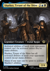 Sharkey, Tyrant of the Shire (Extended Art) (Surge Foil) [The Lord of the Rings: Tales of Middle-Earth] | I Want That Stuff Brandon