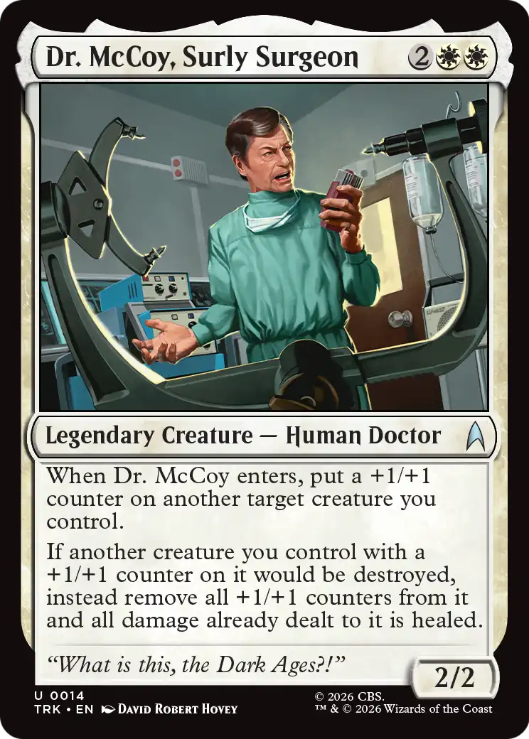 Dr. McCoy, Surly Surgeon [Star Trek] | I Want That Stuff Brandon