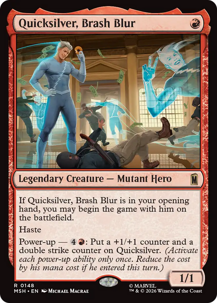 Quicksilver, Brash Blur [Marvel Super Heroes] | I Want That Stuff Brandon