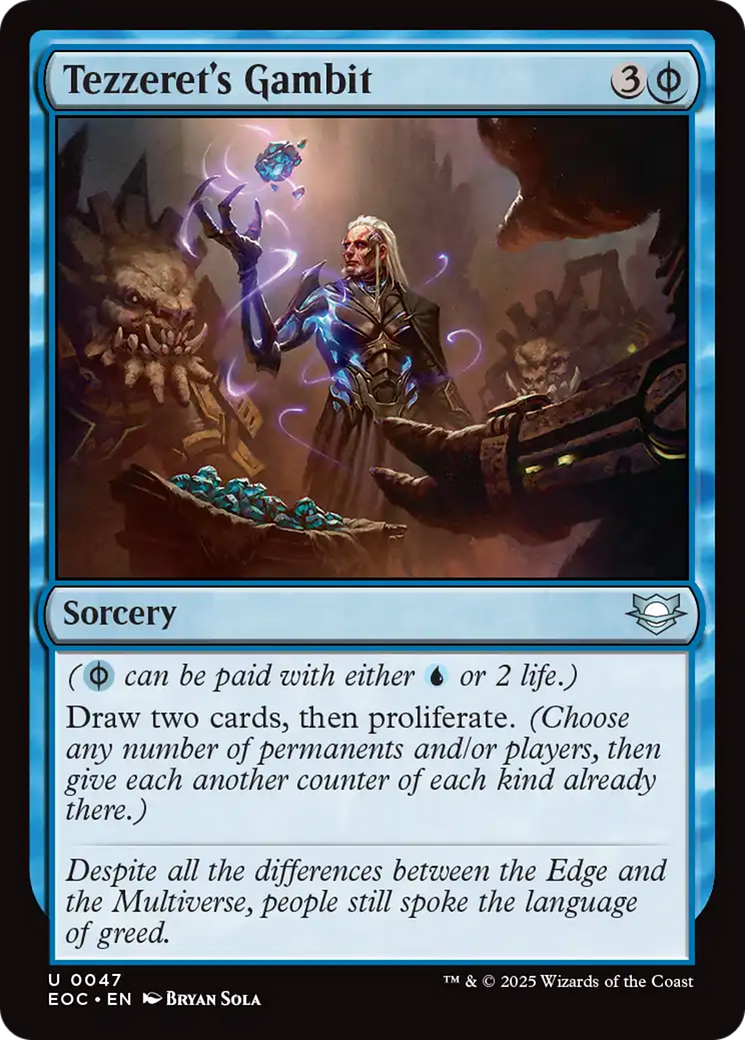 Tezzeret's Gambit [Edge of Eternities Commander] | I Want That Stuff Brandon