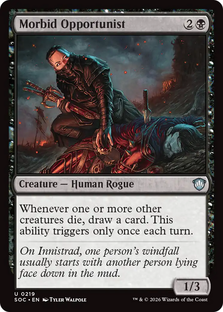 Morbid Opportunist [Secrets of Strixhaven Commander] | I Want That Stuff Brandon