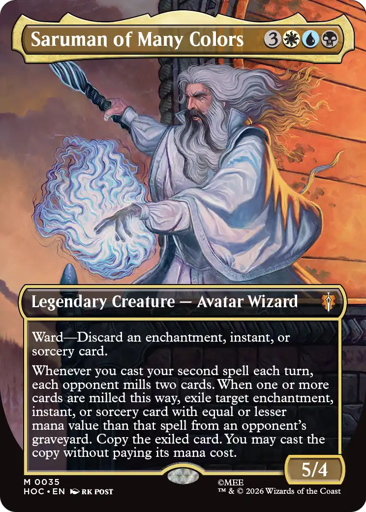 Saruman of Many Colors (Borderless) [The Hobbit: Eternal-Legal] | I Want That Stuff Brandon