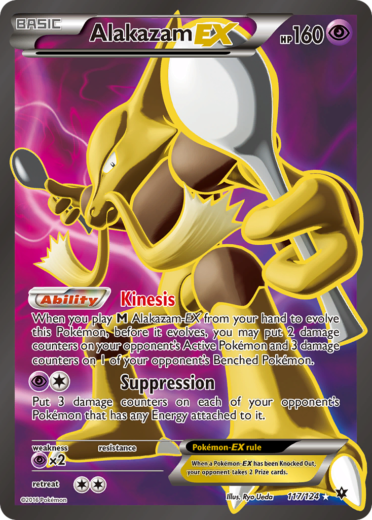 Alakazam EX (117/124) [XY: Fates Collide] | I Want That Stuff Brandon