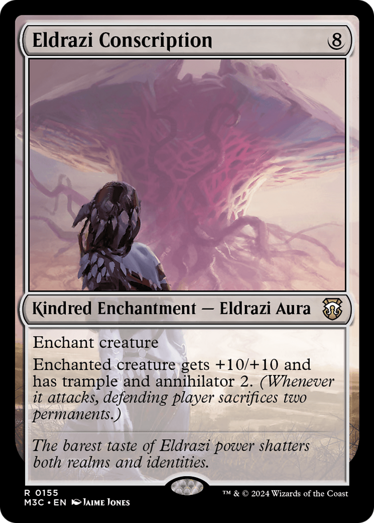 Eldrazi Conscription (Ripple Foil) [Modern Horizons 3 Commander] | I Want That Stuff Brandon