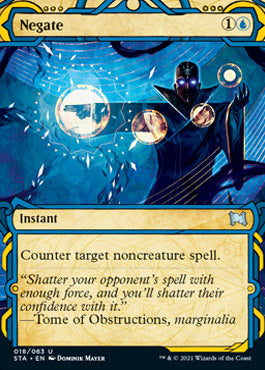 Negate (Foil Etched) [Strixhaven: Mystical Archive] | I Want That Stuff Brandon