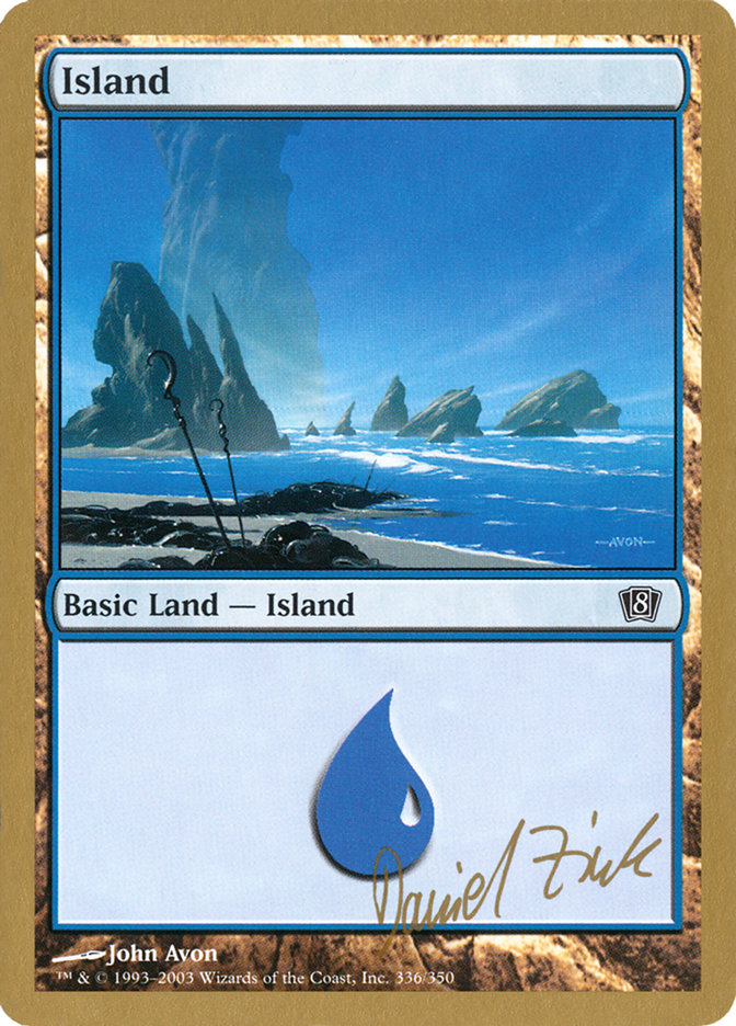 Island (dz336) (Daniel Zink) [World Championship Decks 2003] | I Want That Stuff Brandon