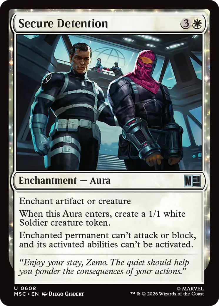 Secure Detention [Marvel Super Heroes Commander] | I Want That Stuff Brandon