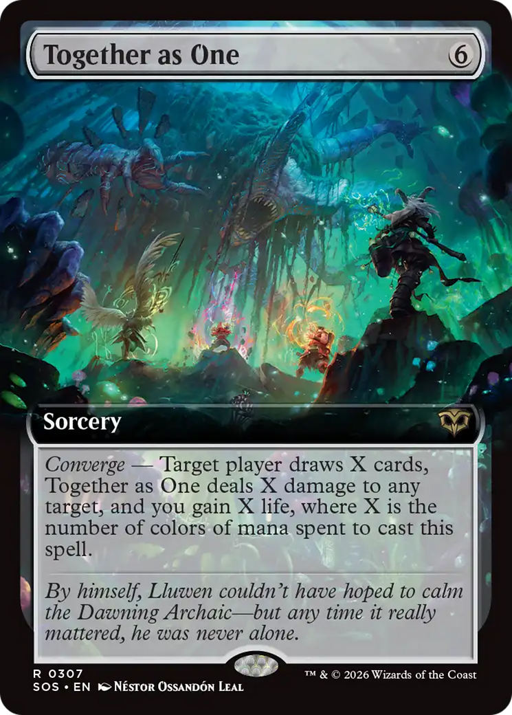 Together as One (Extended Art) [Secrets of Strixhaven] | I Want That Stuff Brandon