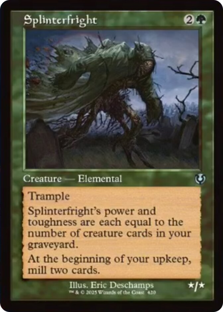 Splinterfright (Retro Frame) [Innistrad Remastered] | I Want That Stuff Brandon