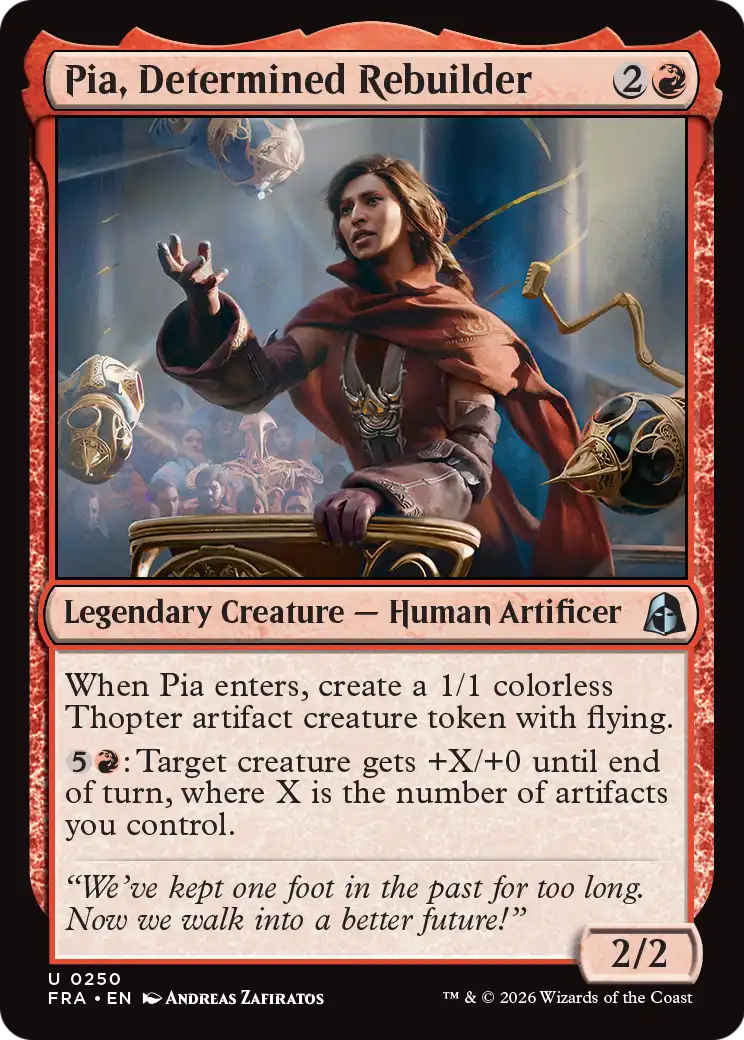 Pia, Determined Rebuilder [Reality Fracture] | I Want That Stuff Brandon