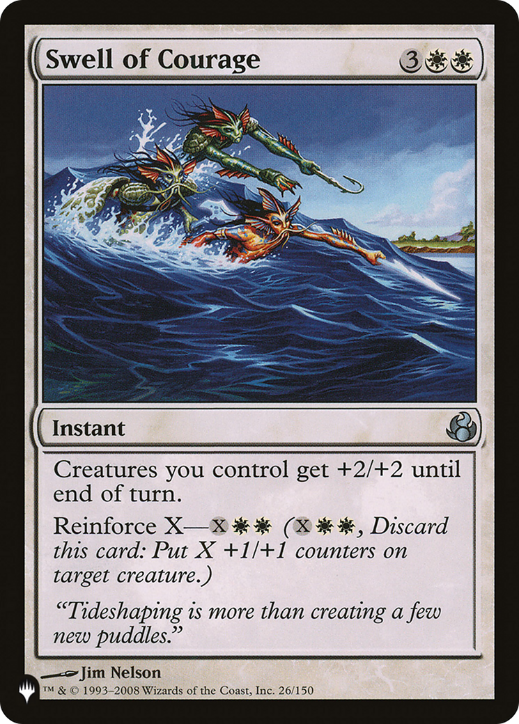 Swell of Courage [The List Reprints] | I Want That Stuff Brandon