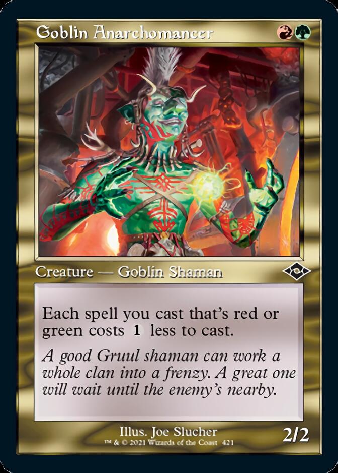 Goblin Anarchomancer (Retro Foil Etched) [Modern Horizons 2] | I Want That Stuff Brandon