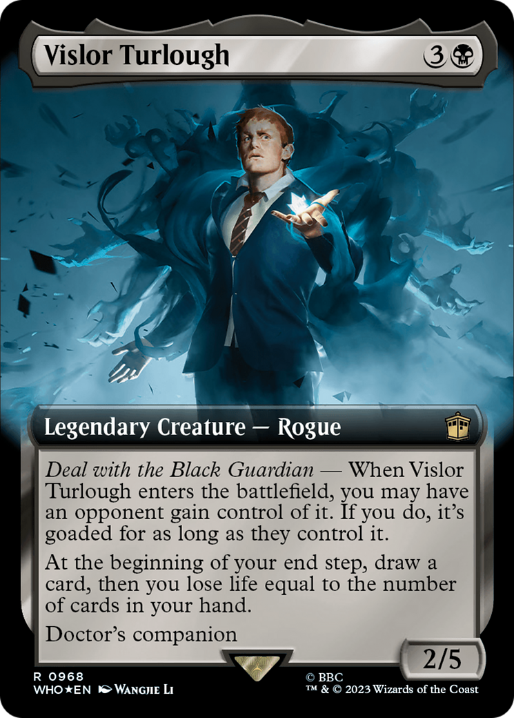 Vislor Turlough (Extended Art) (Surge Foil) [Doctor Who] | I Want That Stuff Brandon