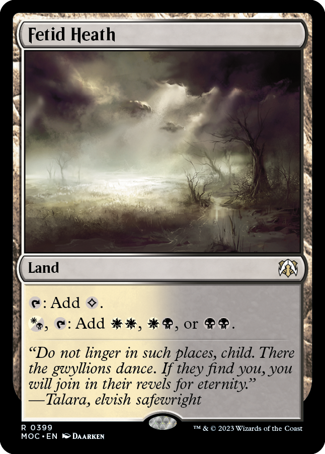 Fetid Heath [March of the Machine Commander] | I Want That Stuff Brandon
