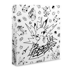 D-Ring Binder - Pikachu (Comic-Style) | I Want That Stuff Brandon