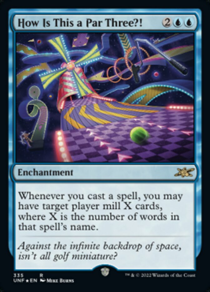 How Is This a Par Three?! (Galaxy Foil) [Unfinity] | I Want That Stuff Brandon