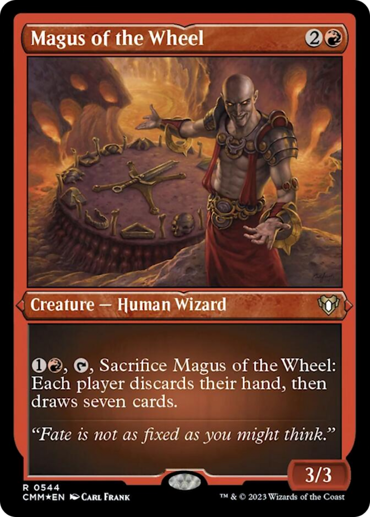 Magus of the Wheel (Foil Etched) [Commander Masters] | I Want That Stuff Brandon