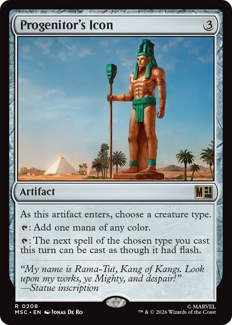 Progenitor's Icon (Surge Foil) [Marvel Super Heroes Commander] | I Want That Stuff Brandon