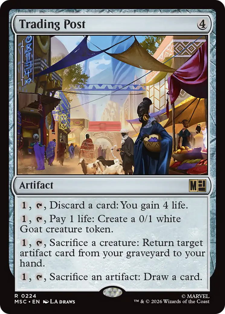 Trading Post (Surge Foil) [Marvel Super Heroes Commander] | I Want That Stuff Brandon