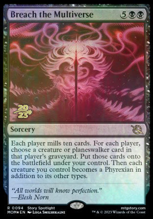 Breach the Multiverse [March of the Machine Prerelease Promos] | I Want That Stuff Brandon